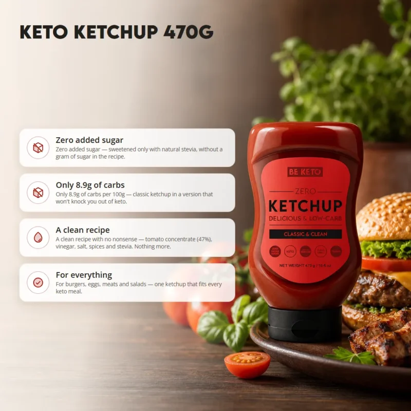 Keto Ketchup 470g