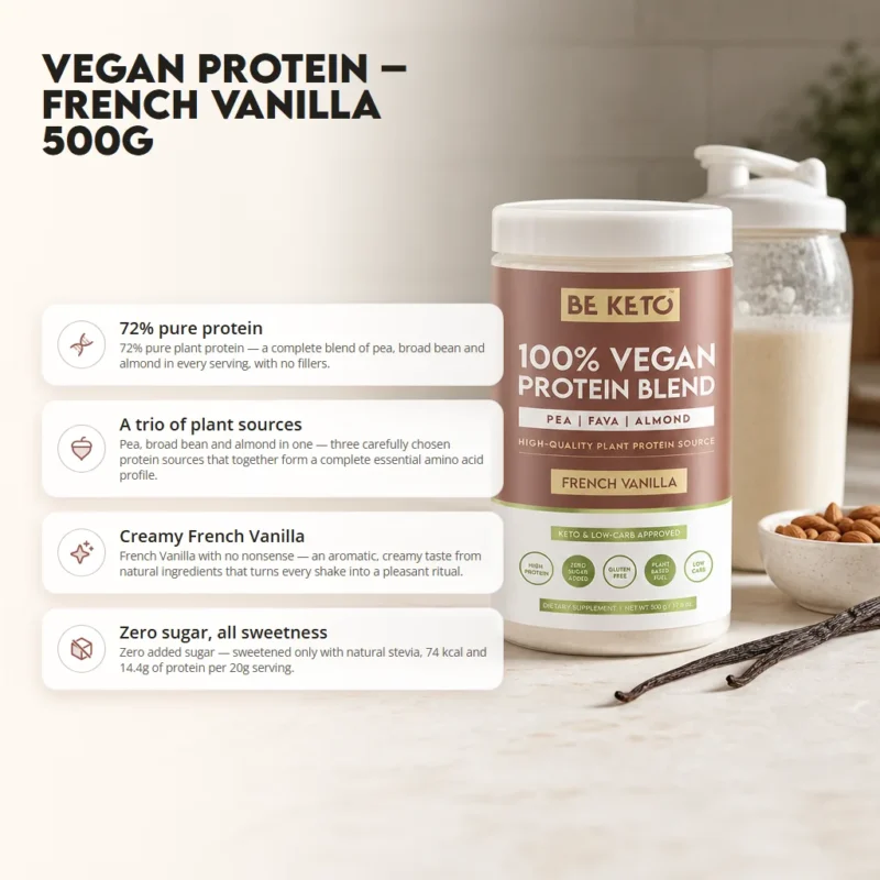 Vegan Protein – French Vanilla 500g