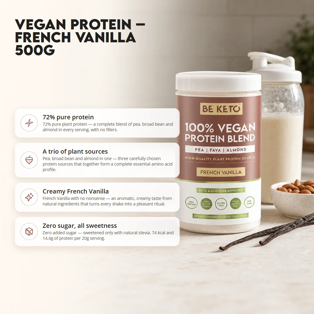 Vegan Protein – French Vanilla 500g