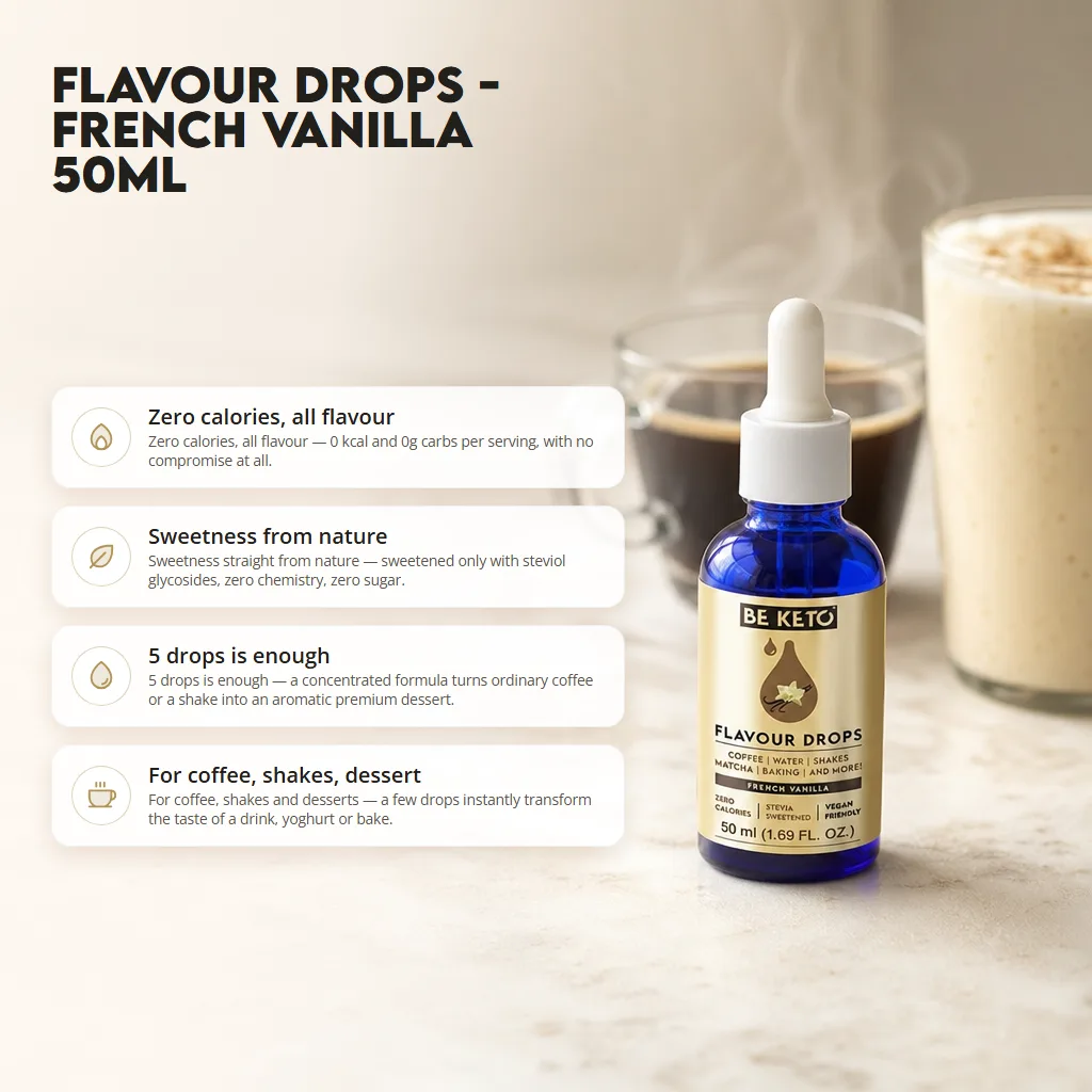 Flavour Drops – French Vanilla 50ml