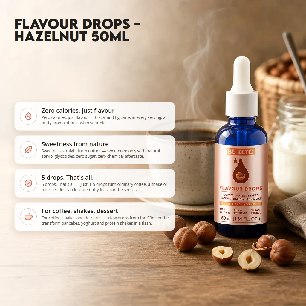 Flavour Drops – Delicious Hazelnut 50ml
