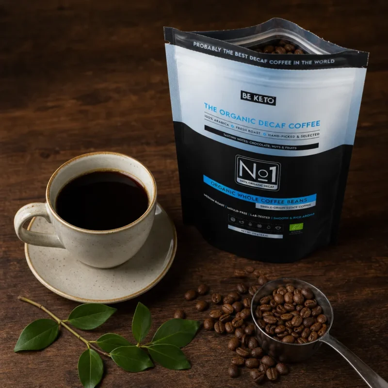 Organic Decaf Coffee – Whole Beans 250g