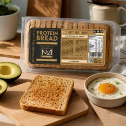 Keto High-Protein Toast Bread 365g – Lifestyle 1 Keto High-Protein Toast Bread 365g