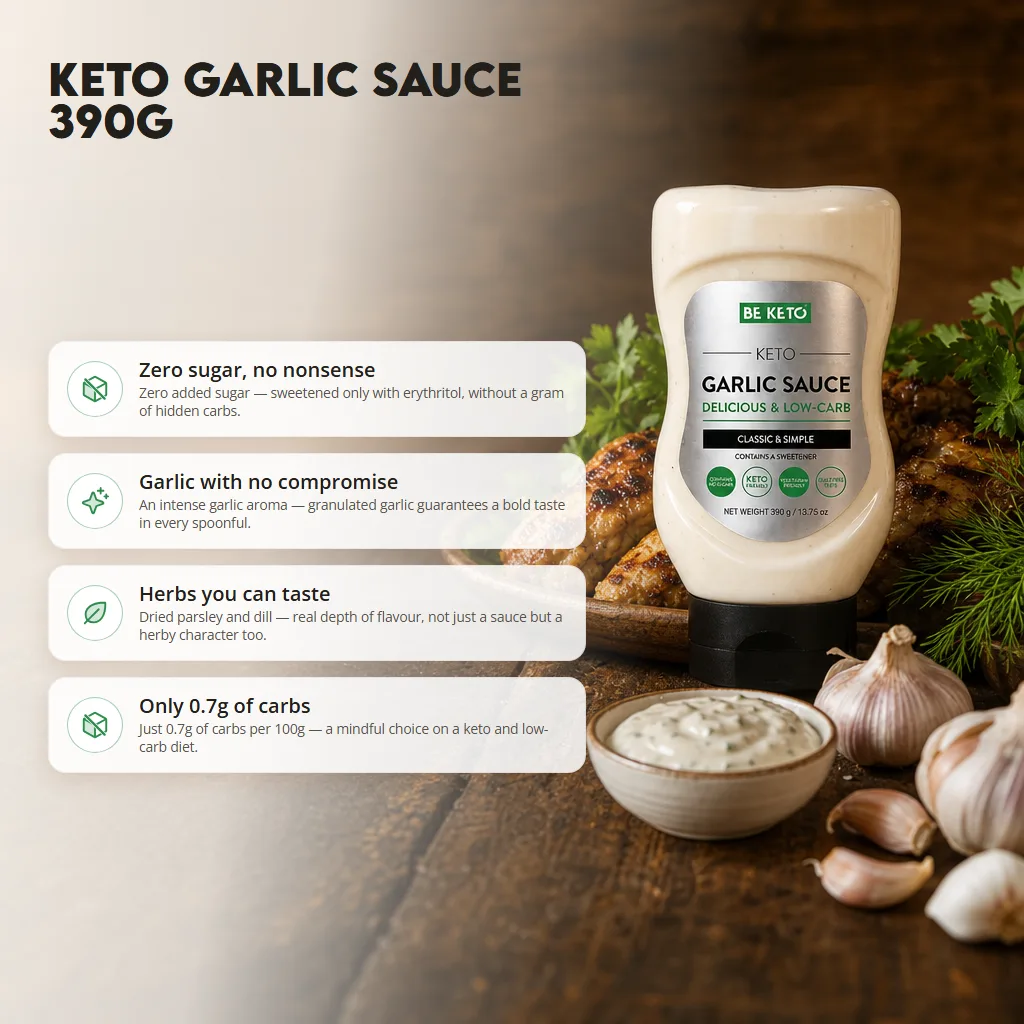 Keto Garlic Sauce 390g