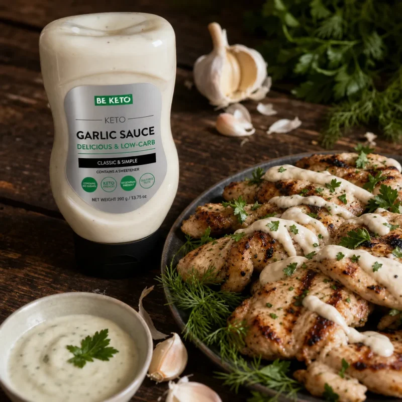 Keto Garlic Sauce 390g