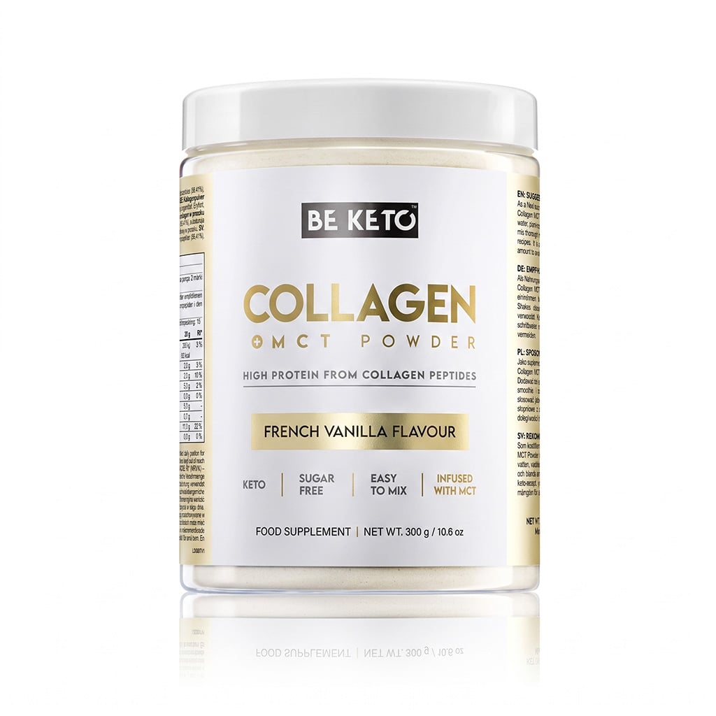 Keto Collagen + MCT Oil - French Vanilla 300g