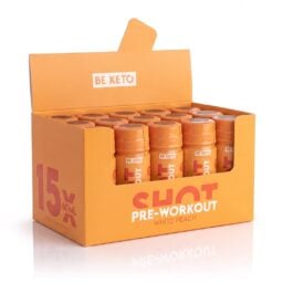Preworkout Shot – White Peach – Set of 15 x 60ml