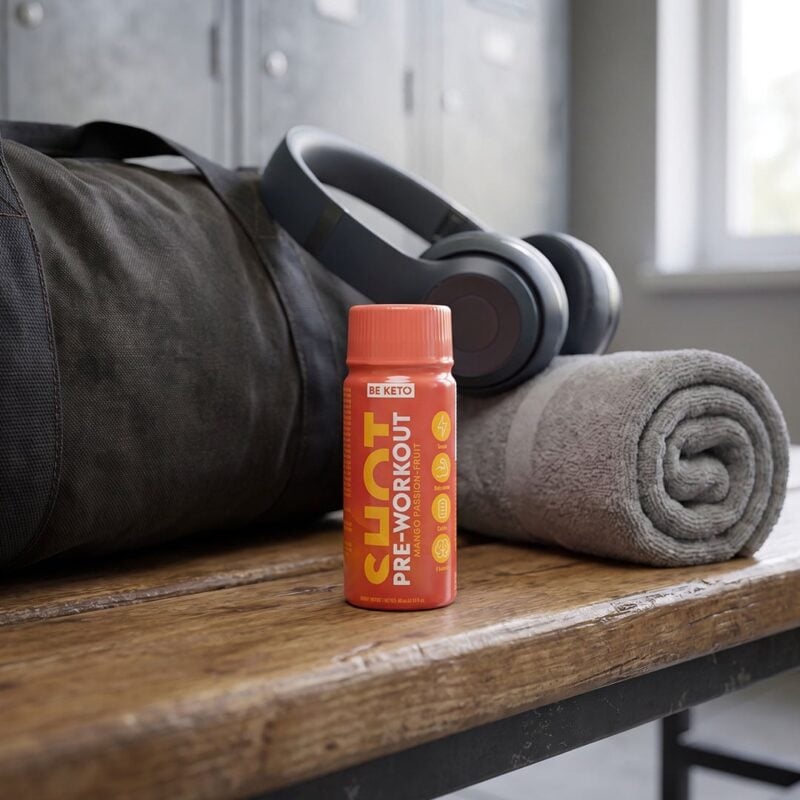 Preworkout Shot – Mango & Passion Fruit – Set of 15 x 60ml